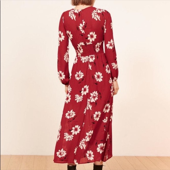 Reformation dress in Crimson size XS/2 - Picture 3 of 5